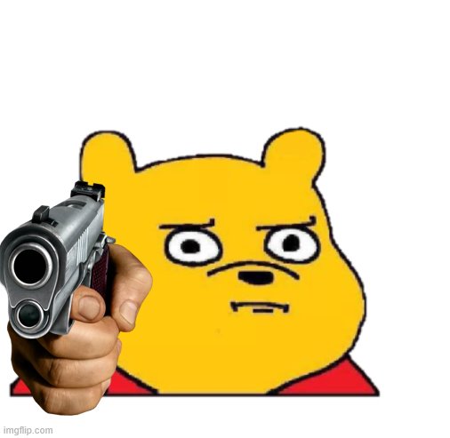 Detail Winnie The Pooh Gun Meme Nomer 29