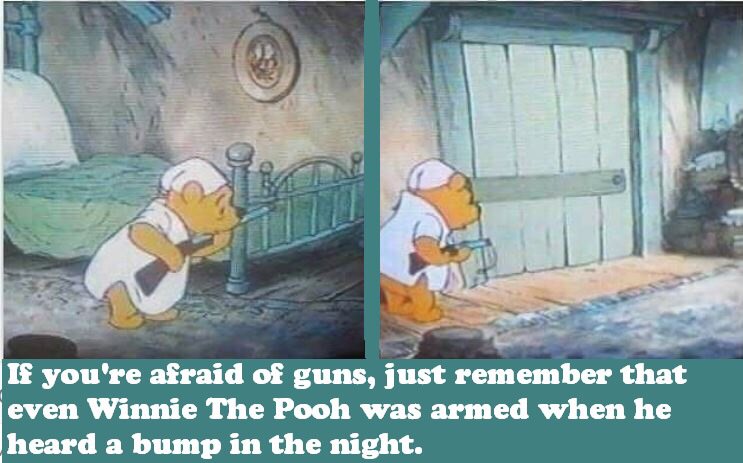 Detail Winnie The Pooh Gun Meme Nomer 56