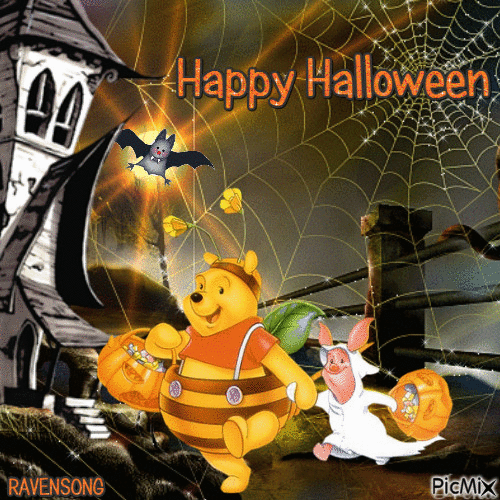 Detail Winnie The Pooh Halloween Images Nomer 47