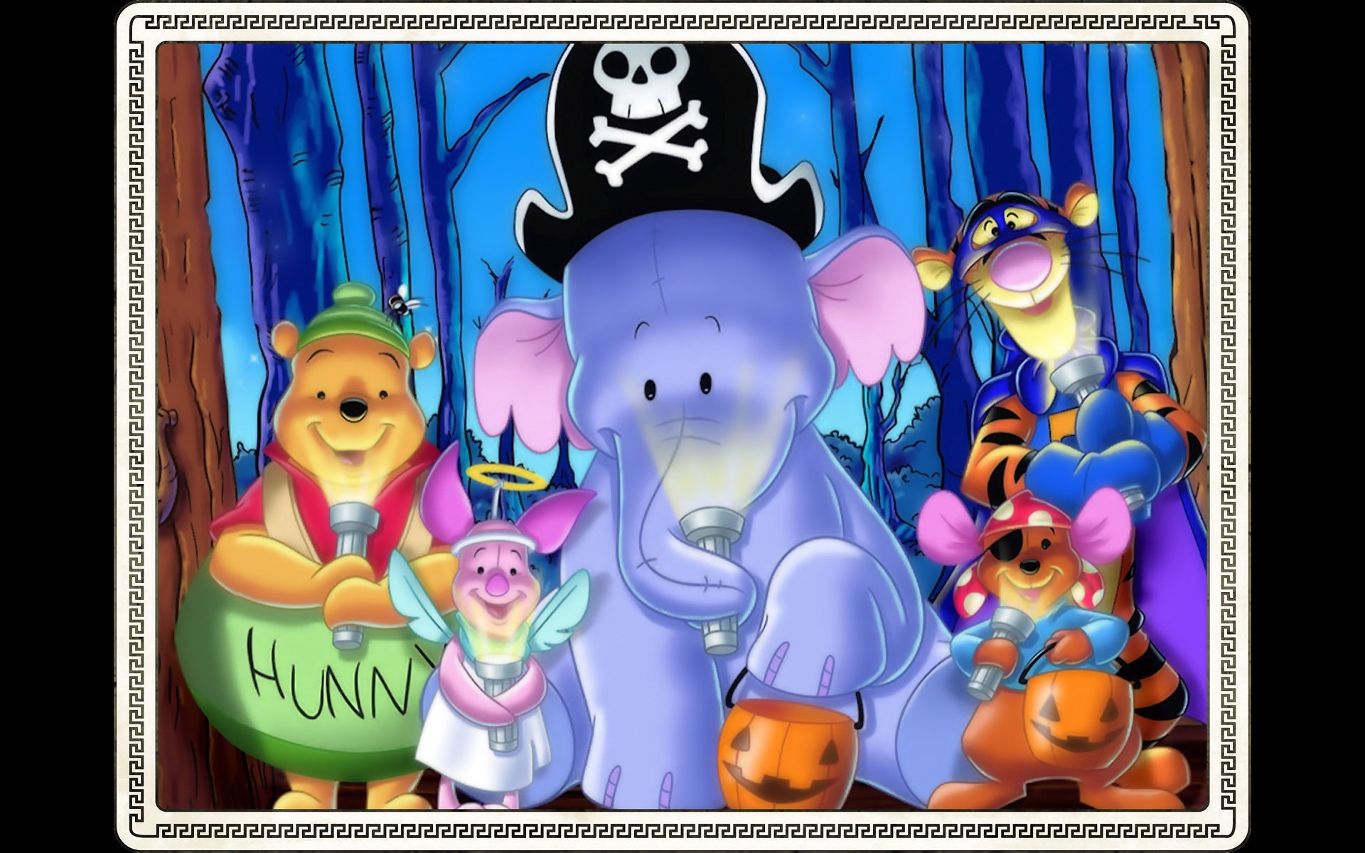 Detail Winnie The Pooh Halloween Wallpaper Nomer 12