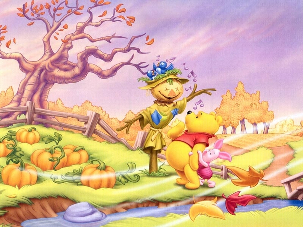 Detail Winnie The Pooh Halloween Wallpaper Nomer 13