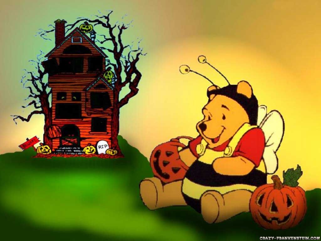 Detail Winnie The Pooh Halloween Wallpaper Nomer 5