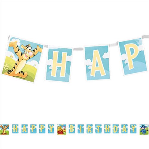 Detail Winnie The Pooh Happy Birthday Banner Nomer 6