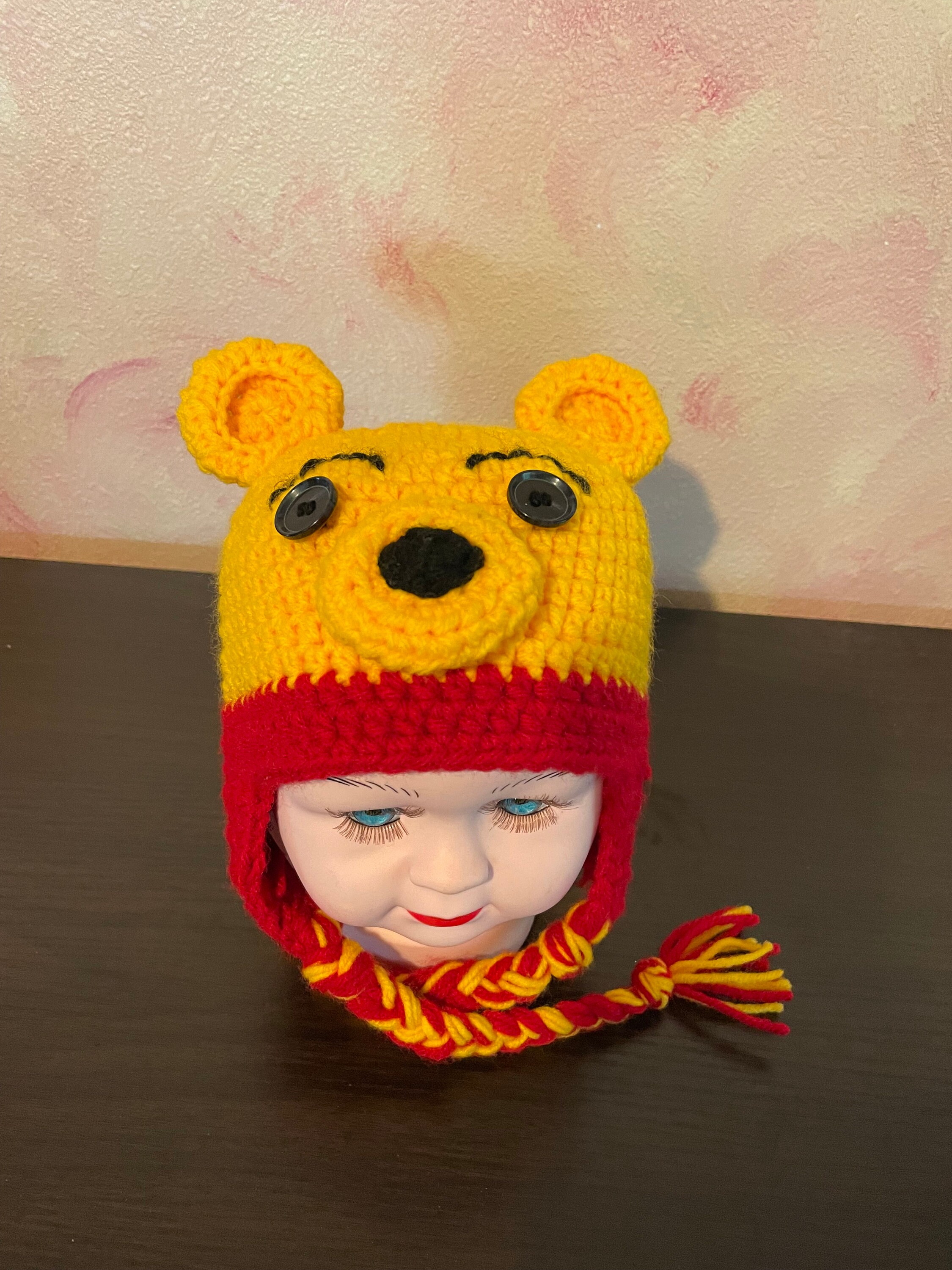 Detail Winnie The Pooh Hat With Ears Nomer 17