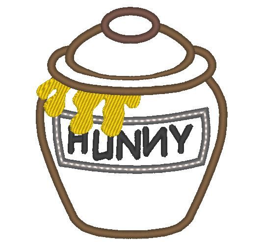 Detail Winnie The Pooh Hunny Pot Clip Art Nomer 38