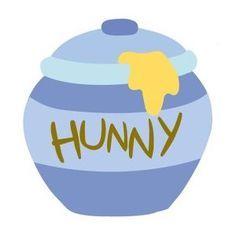Winnie The Pooh Hunny Pot Clipart - KibrisPDR