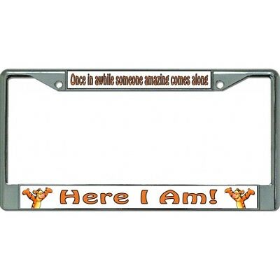 Winnie The Pooh License Plate Frame - KibrisPDR