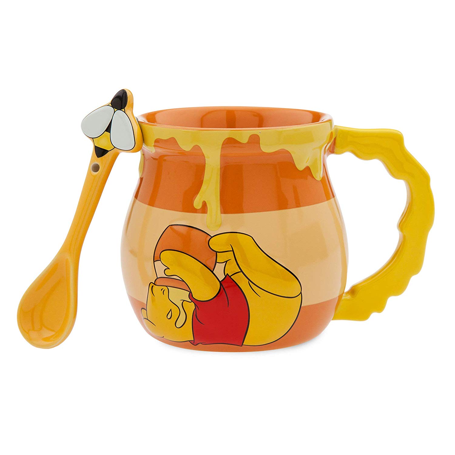 Winnie The Pooh Mug With Spoon - KibrisPDR