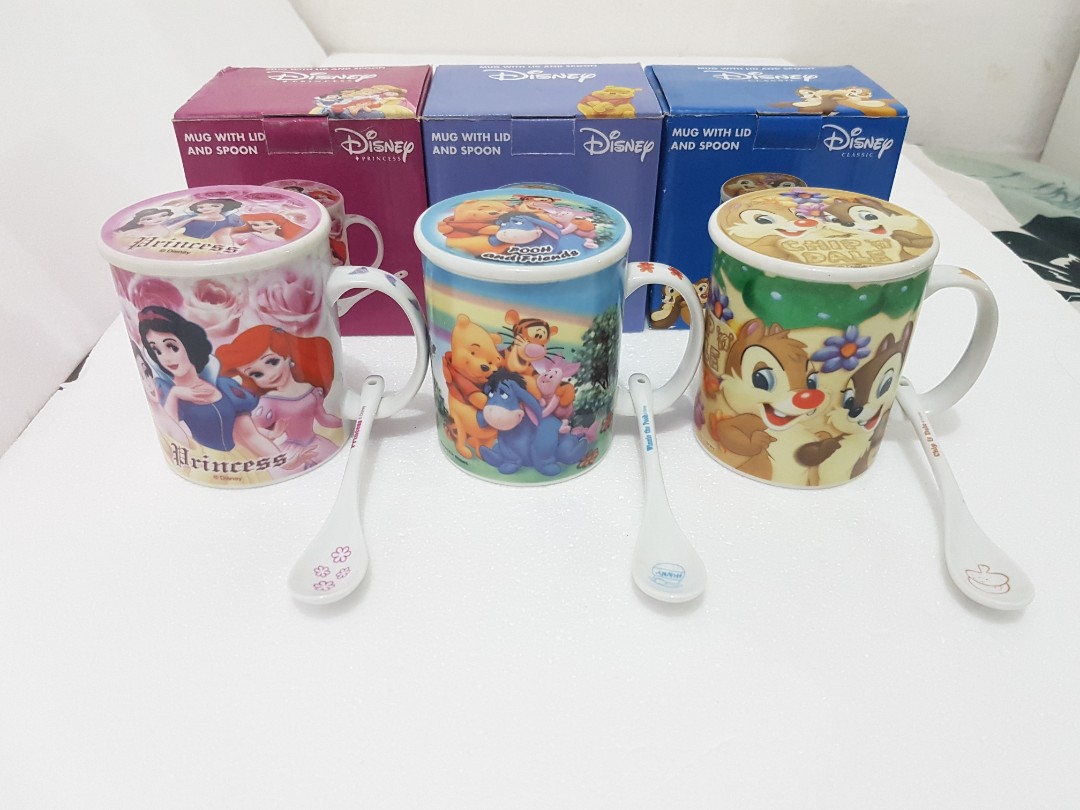 Detail Winnie The Pooh Mug With Spoon Nomer 28