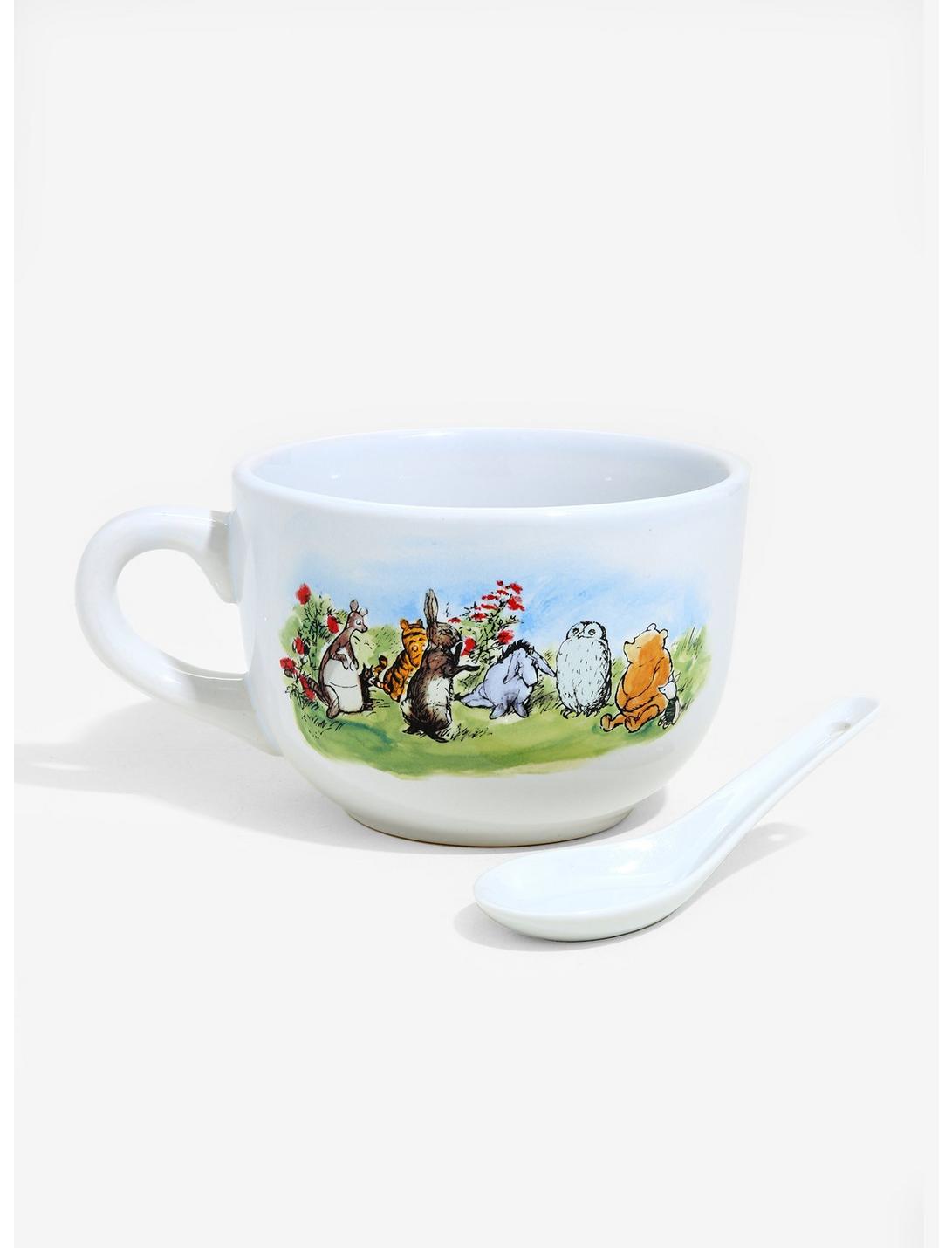 Detail Winnie The Pooh Mug With Spoon Nomer 6