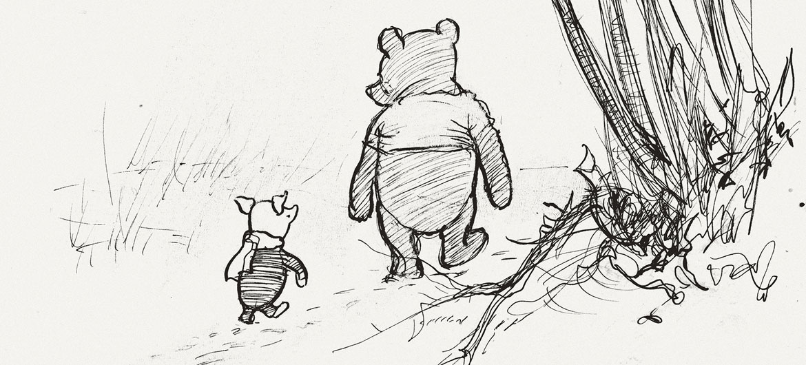 Detail Winnie The Pooh Pencil Drawings Nomer 17