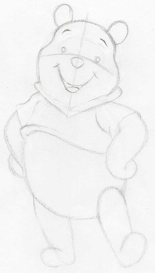 Detail Winnie The Pooh Pencil Drawings Nomer 26