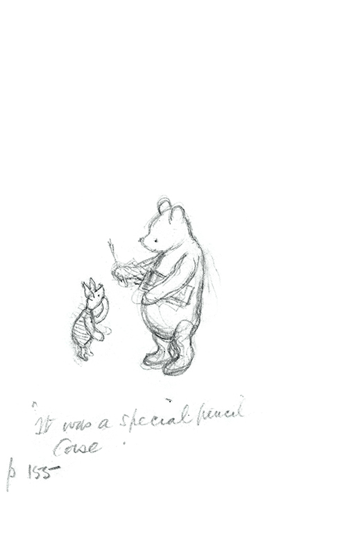 Detail Winnie The Pooh Pencil Drawings Nomer 27