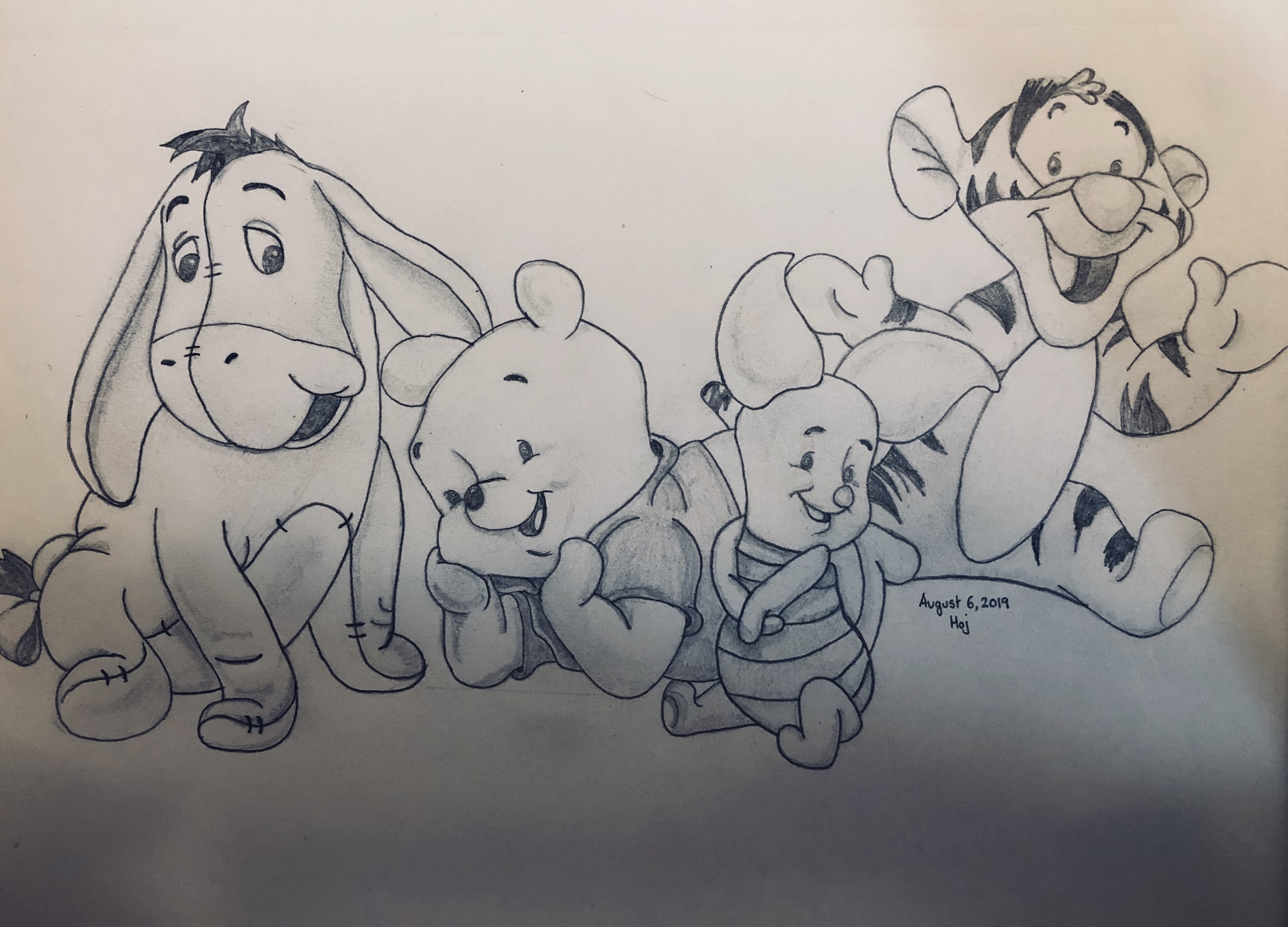 Detail Winnie The Pooh Pencil Drawings Nomer 29