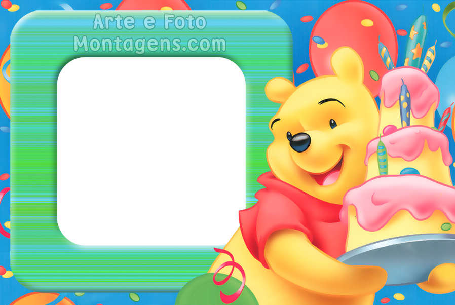Detail Winnie The Pooh Photo Booth Frame Nomer 17