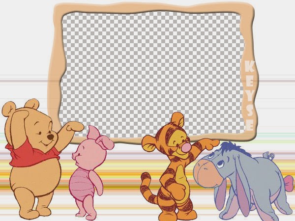 Detail Winnie The Pooh Photo Booth Frame Nomer 29
