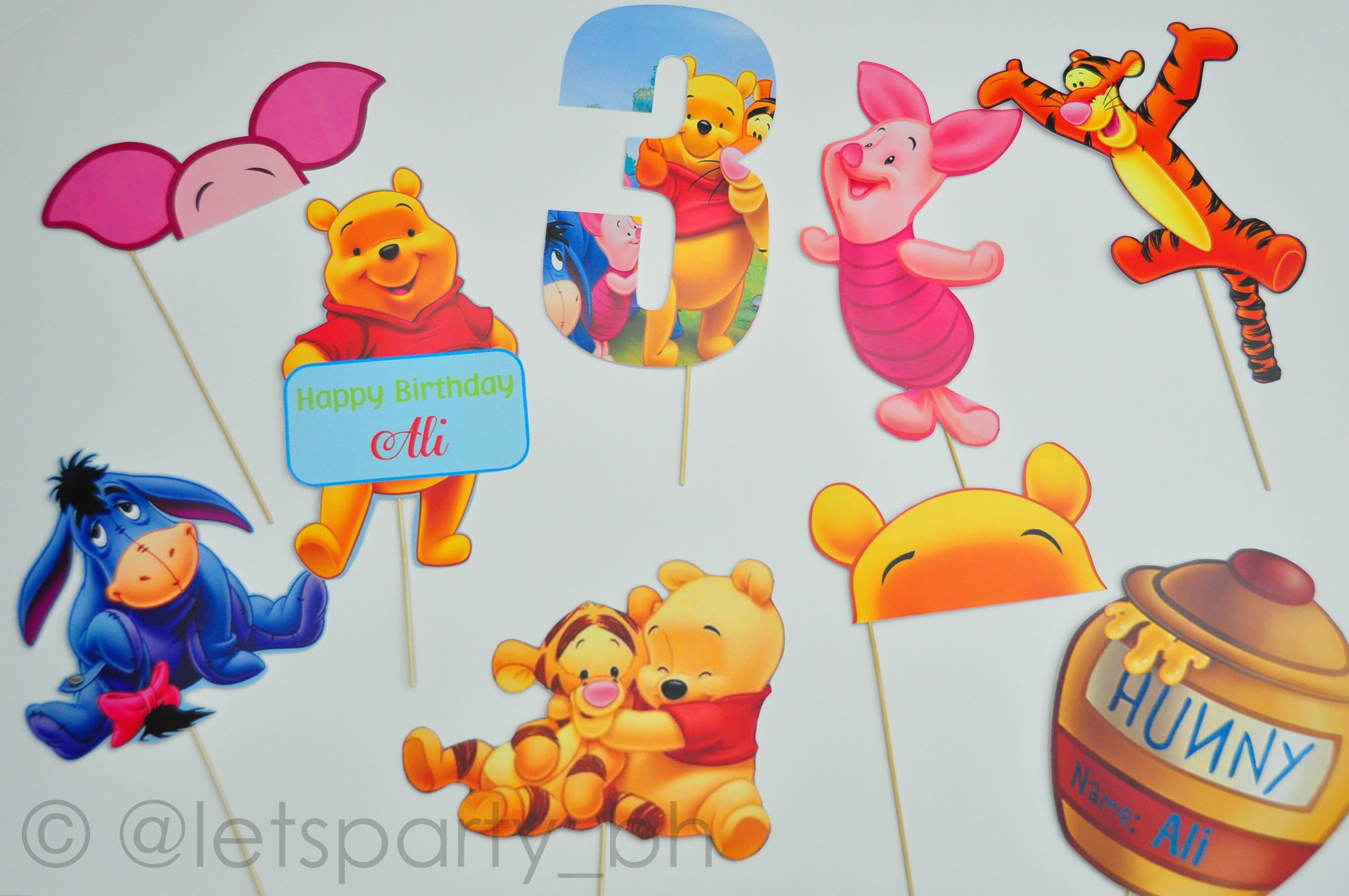 Detail Winnie The Pooh Photo Booth Frame Nomer 40