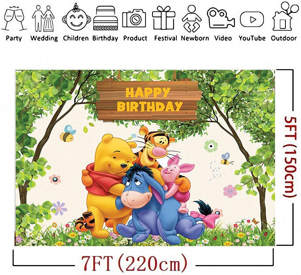 Detail Winnie The Pooh Photo Booth Frame Nomer 47