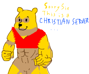 Detail Winnie The Pooh This Is A Christian Server Nomer 23