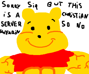 Detail Winnie The Pooh This Is A Christian Server Nomer 25