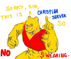 Detail Winnie The Pooh This Is A Christian Server Nomer 9