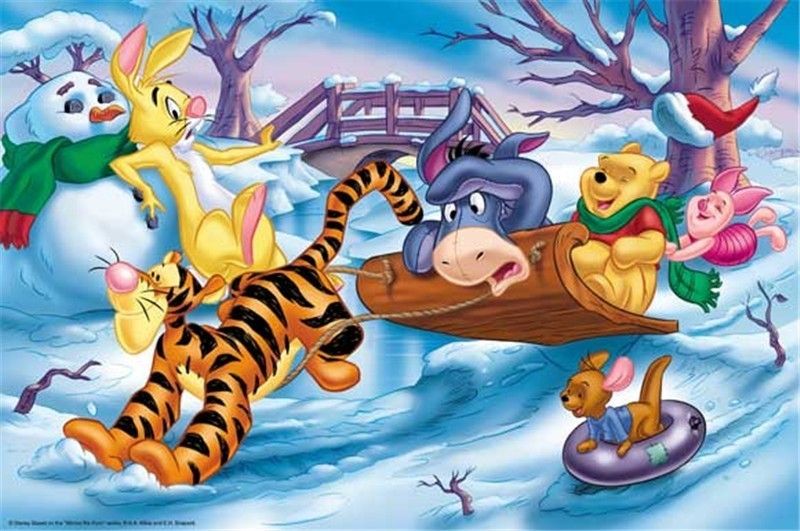 Winnie The Pooh Winter Wallpaper - KibrisPDR