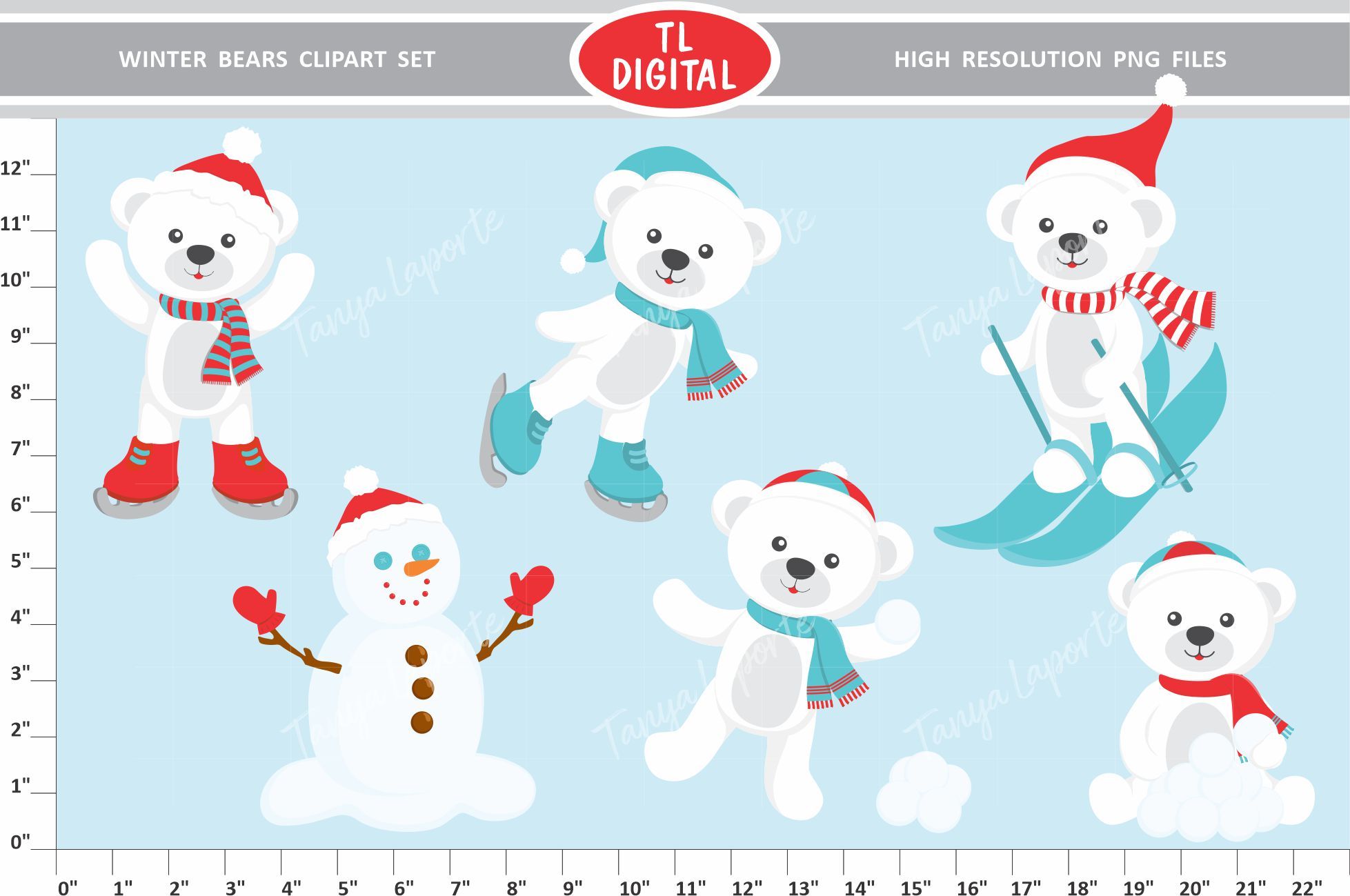 Detail Winter Bear Clipart Nomer 35