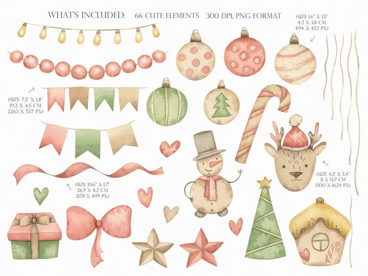 Detail Winter Garland Clipart Nomer 17