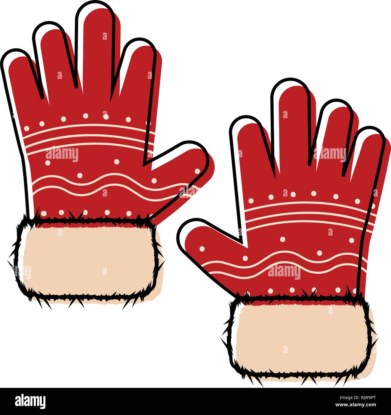 Detail Winter Gloves Clipart Nomer 7