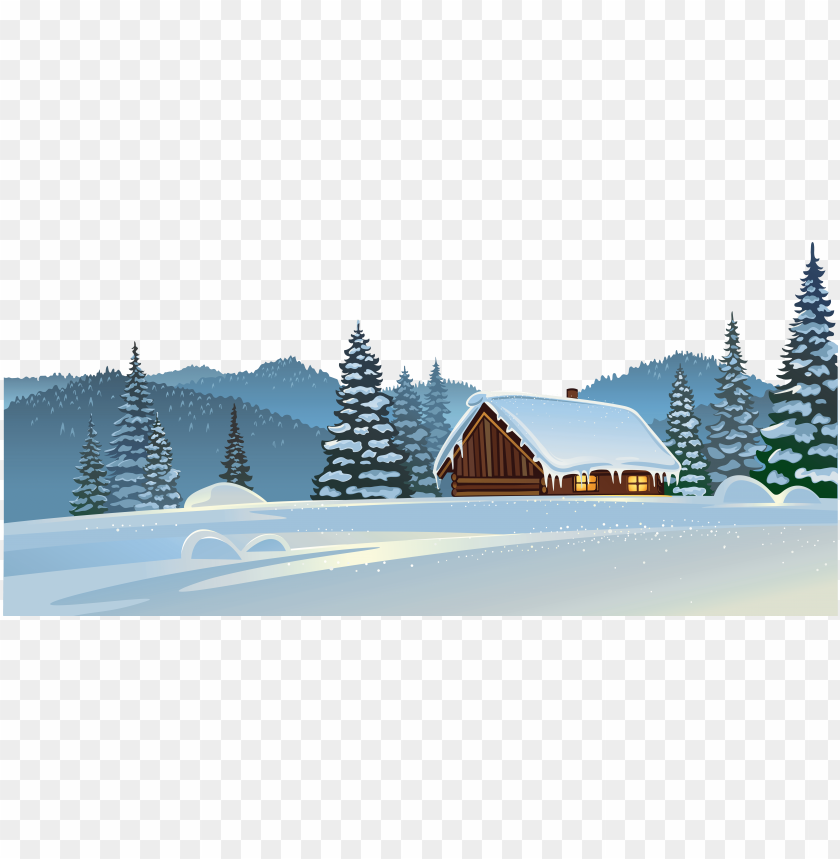 Detail Winter Transparent Background Nomer 11