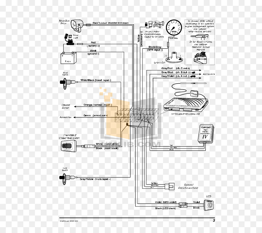 Detail Wiring Diagram Alarm Mobil Nomer 27