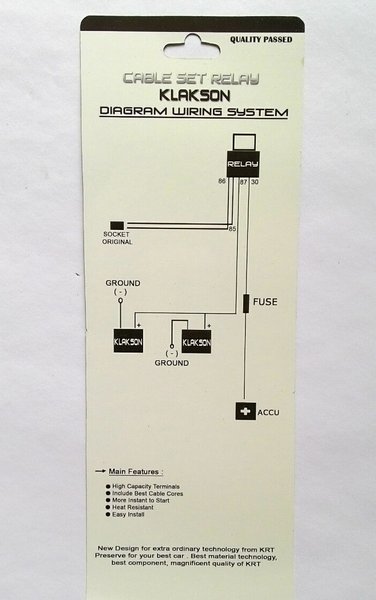 Detail Wiring Diagram Klakson Mobil Nomer 24