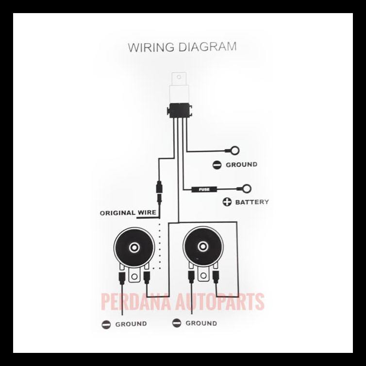 Detail Wiring Diagram Klakson Mobil Nomer 42