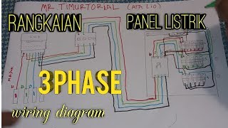 Detail Wiring Diagram Panel Distribusi Nomer 14