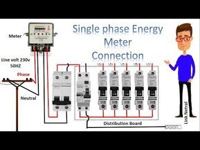 Detail Wiring Diagram Panel Listrik 1 Phase Nomer 24