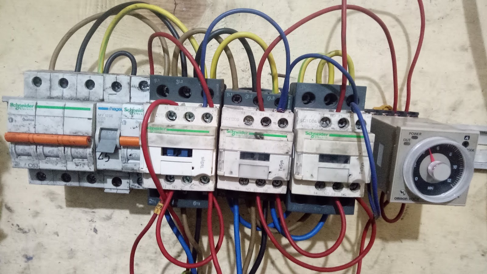 Detail Wiring Diagram Panel Listrik 1 Phase Nomer 35