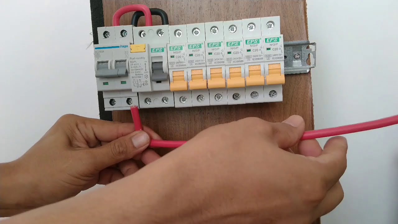 Detail Wiring Diagram Panel Listrik 1 Phase Nomer 54