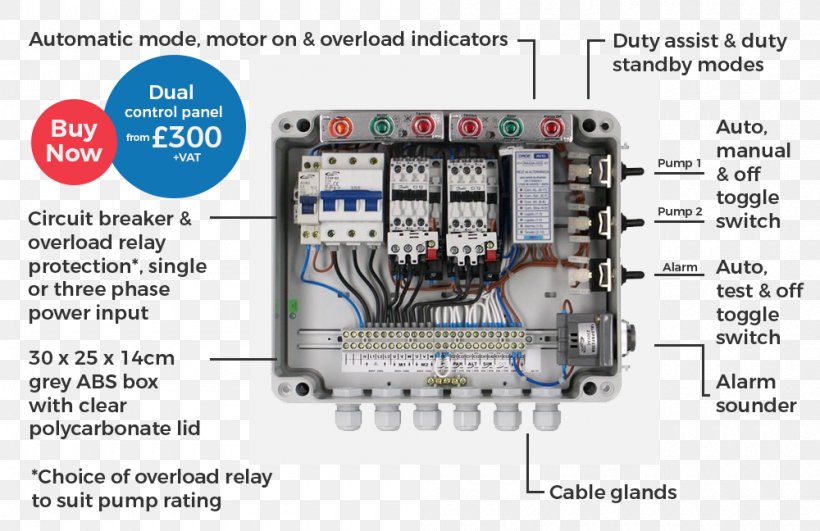 Detail Wiring Diagram Panel Pompa Booster Nomer 14