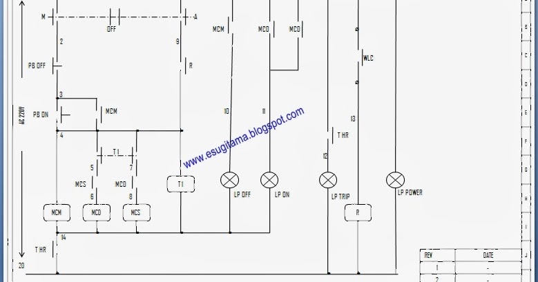 Detail Wiring Diagram Panel Pompa Booster Nomer 7