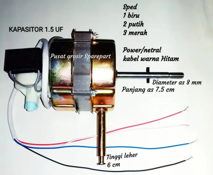 Detail Wiring Kipas Angin Nomer 18