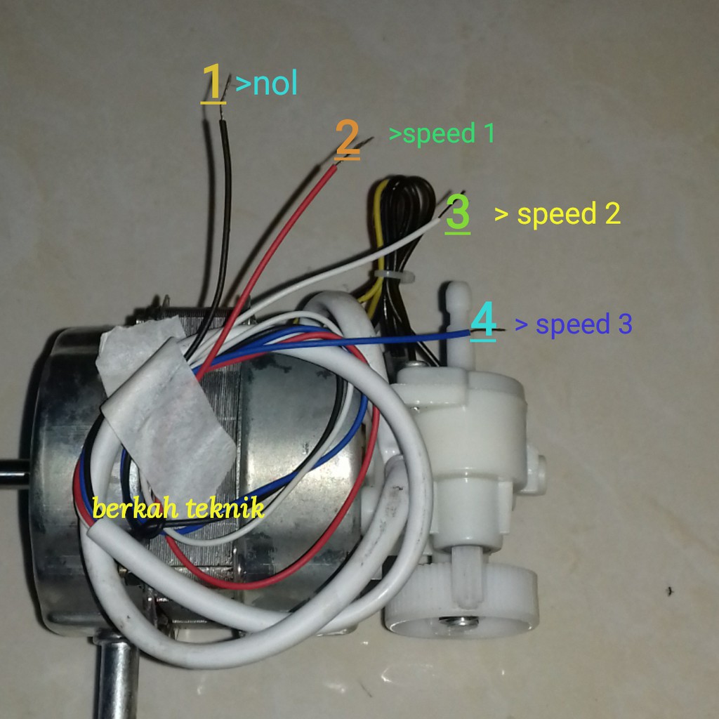 Detail Wiring Kipas Angin Nomer 10