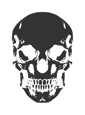 Detail Skull Png Vector Nomer 5