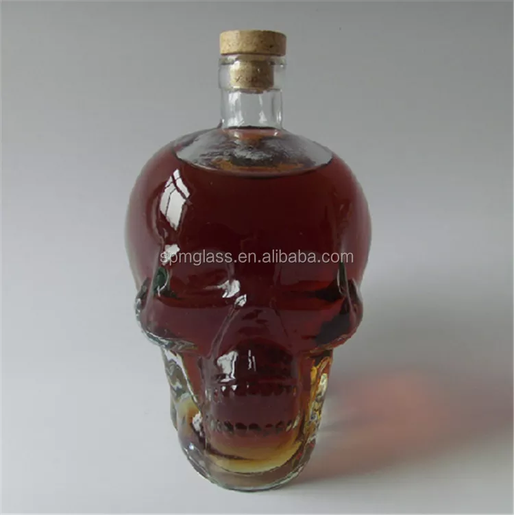 Detail Skull Tequila Bottle Face Nomer 57