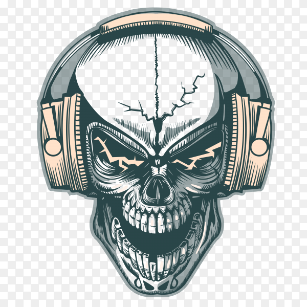 Detail Skull Transparent Png Nomer 36