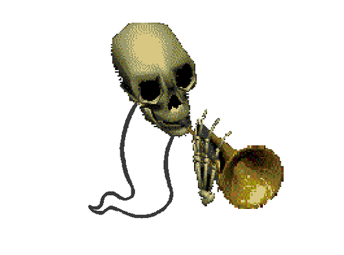 Skull Trumpet Transparent - KibrisPDR