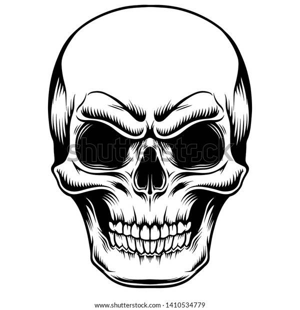 Detail Skull Vector Hd Nomer 24