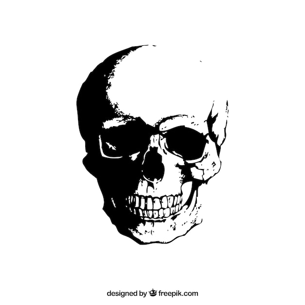 Detail Skull Vector Hd Nomer 25