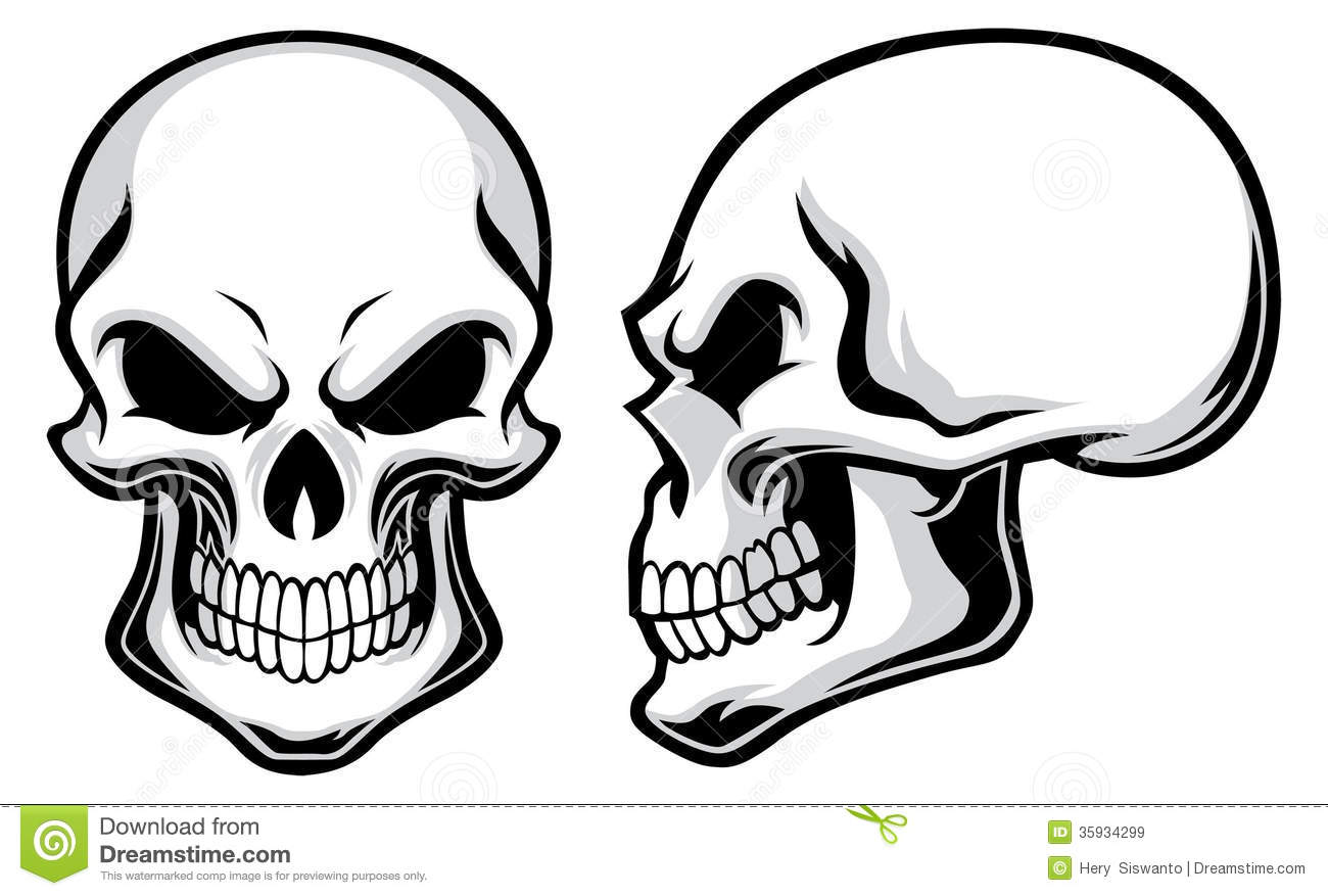 Detail Skull Vector Hd Nomer 29