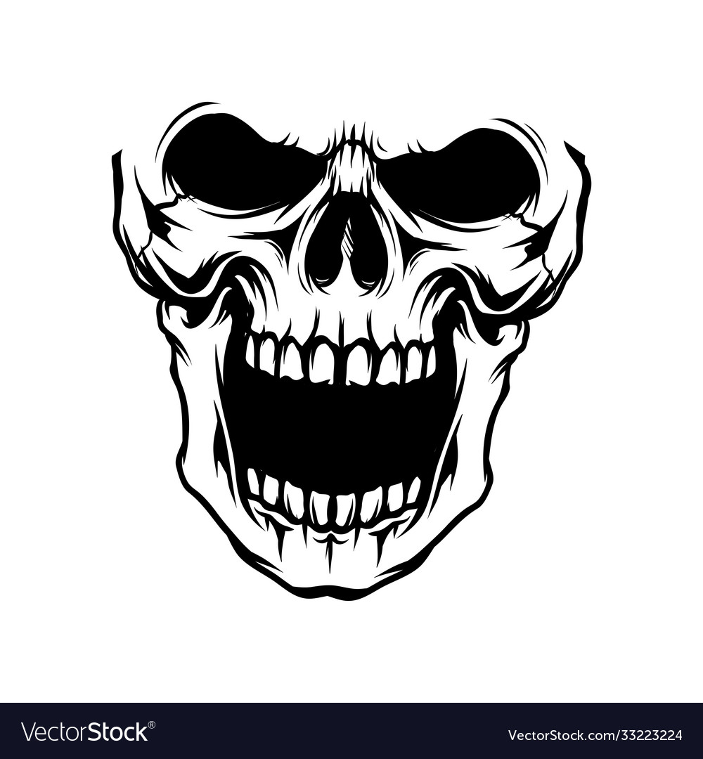 Detail Skull Vector Hd Nomer 42