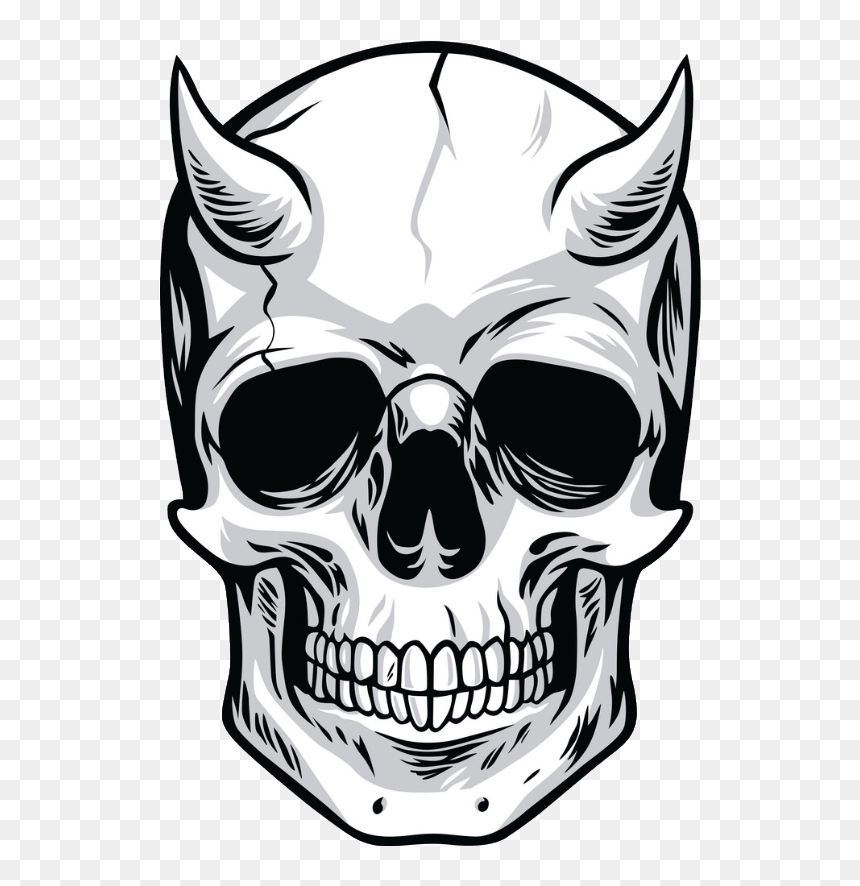 Detail Skull Vector Hd Nomer 7